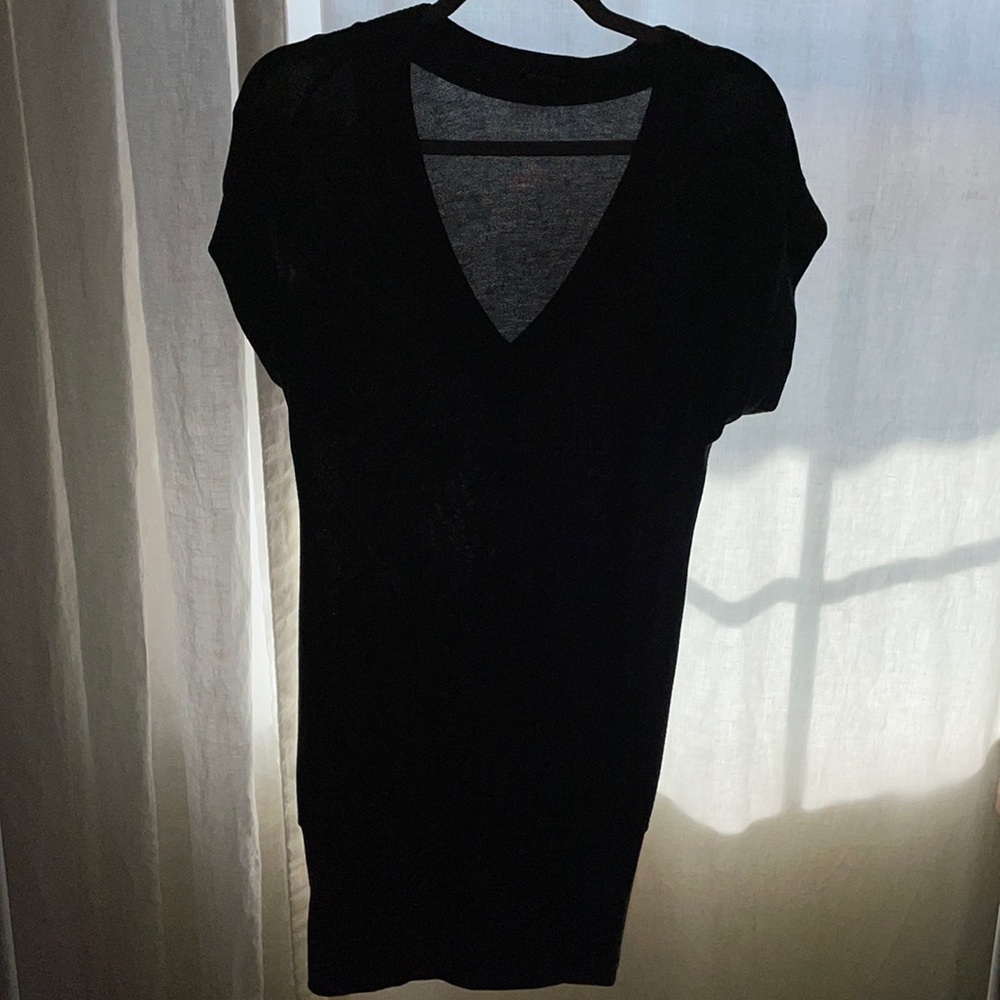 Light v-neck sweater dress by Forever 21